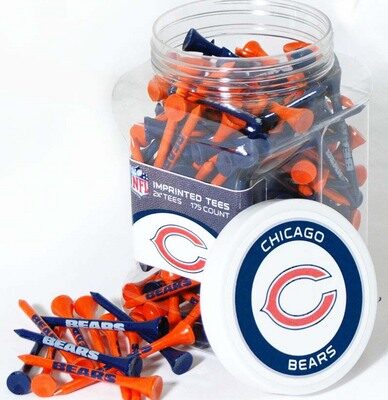 Jar of Chicago Bears Golf Tees (175 Tees)