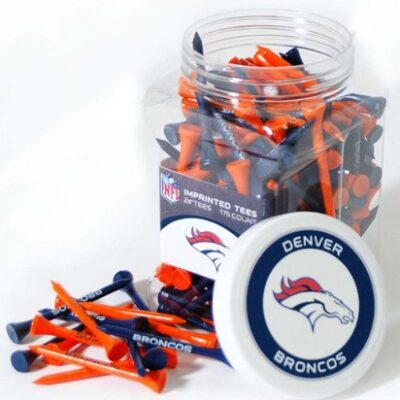 Jar of Denver Broncos Golf Tees (175 Tees)