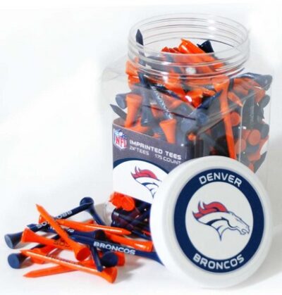 Jar of Denver Broncos Golf Tees (175 Tees)