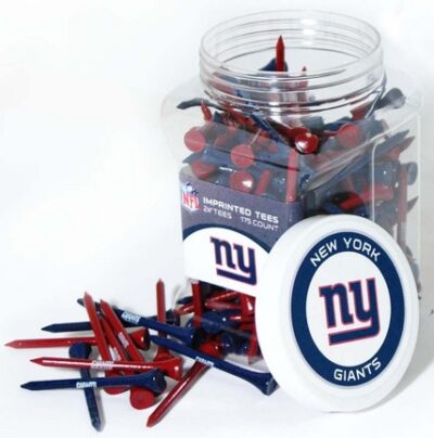 Jar of New York Giants Golf Tees (175 Tees)