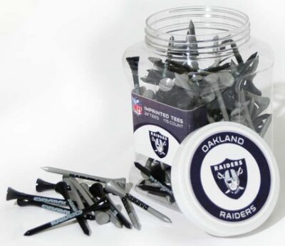 Jar of Oakland Raiders Golf Tees (175 Tees)