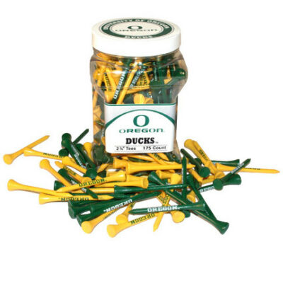 Jar of Oregon Ducks Golf Tees (175 Tees)