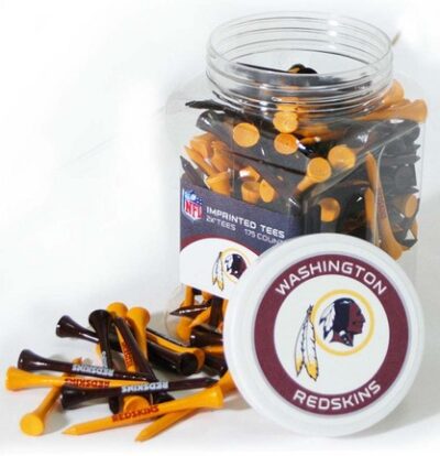 Jar of Washington Redskins Golf Tees (175 Tees)