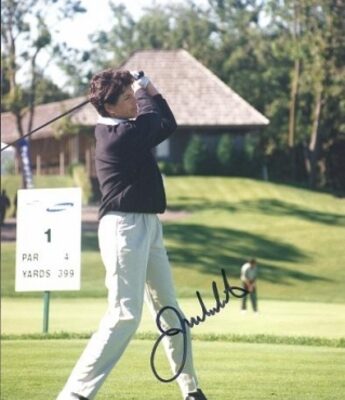 Julie Inkster Autographed Golf 8" x 10" Photograph (Unframed)