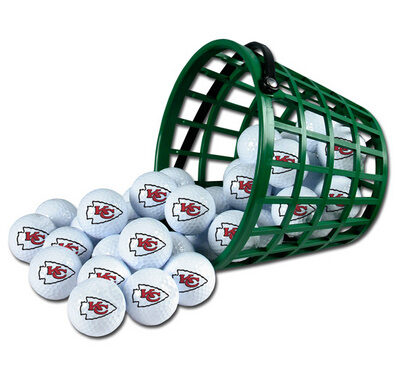 Kansas City Chiefs Golf Ball Bucket (36 Balls)