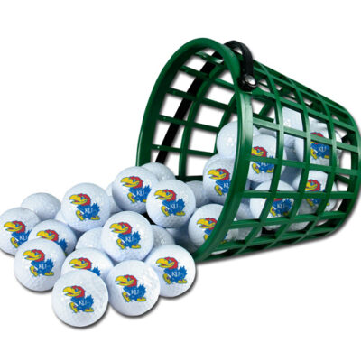 Kansas Jayhawks Golf Ball Bucket (36 Balls)