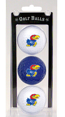 Kansas Jayhawks Golf Ball Pack (Set of 3)