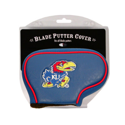 Kansas Jayhawks Golf Blade Putter Cover (Set of 2)