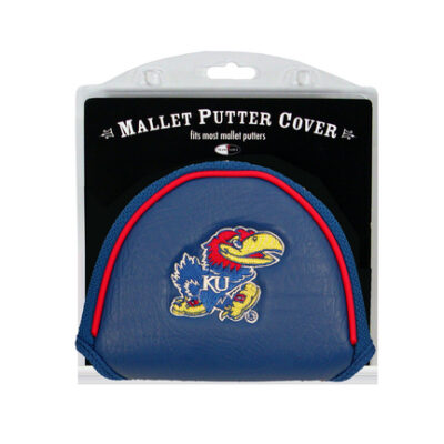 Kansas Jayhawks Golf Mallet Putter Cover (Set of 2)