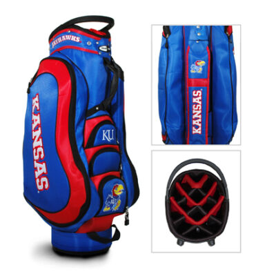 Kansas Jayhawks Medalist Cart Golf Bag