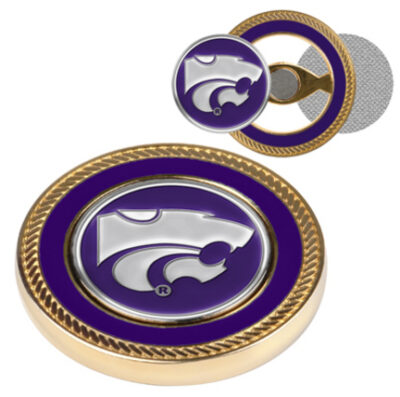 Kansas State Wildcats Challenge Coin with Ball Markers (Set of 2)