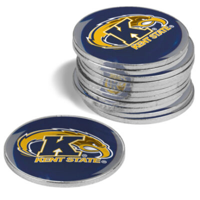 Kent State Golden Flashes Golf Ball Marker (12 Pack)