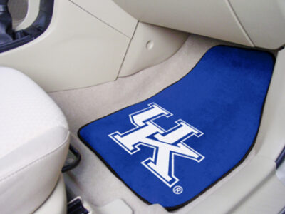 Kentucky Wildcats 27" x 18" Auto Floor Mat (Set of 2 Car Mats - with "UK")