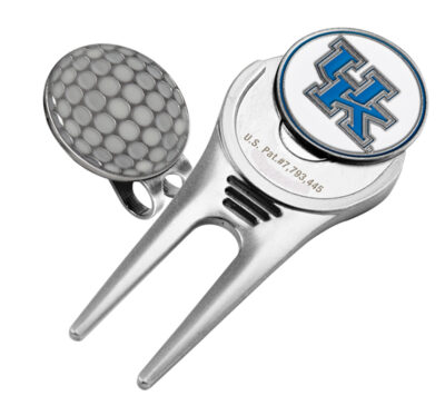 Kentucky Wildcats Divot Tool Hat Clip with Golf Ball Marker (Set of 2)