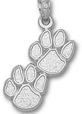 Kentucky Wildcats Double "Paws" Pendant - Sterling Silver Jewelry