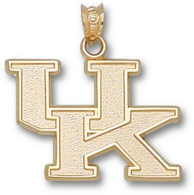 Kentucky Wildcats New "UK" 5/8" Pendant - 10KT Gold Jewelry