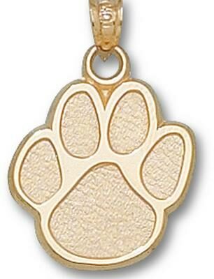 Kentucky Wildcats "Paw" 5/8" Pendant - 14KT Gold Jewelry