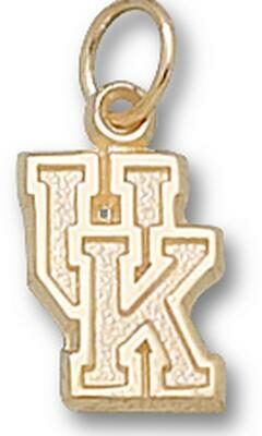 Kentucky Wildcats "UK" 5/16" Charm - 10KT Gold Jewelry