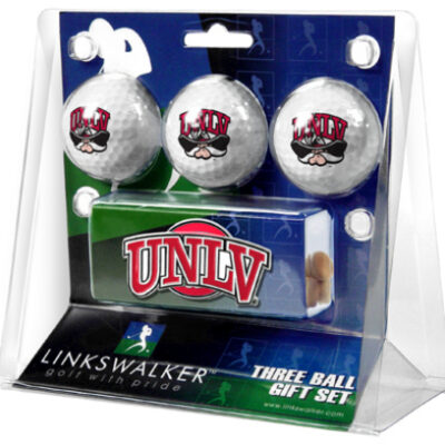 Las Vegas (UNLV) Runnin' Rebels 3 Ball Gift Pack with Hat Clip