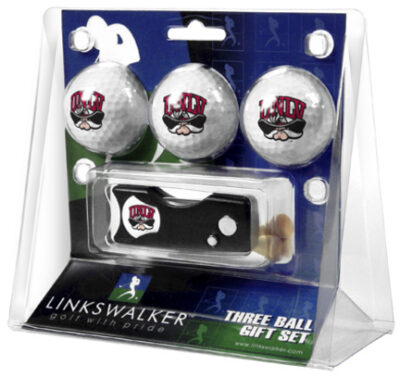 Las Vegas (UNLV) Runnin' Rebels 3 Golf Ball Gift Pack with Spring Action Tool