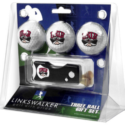 Las Vegas (UNLV) Runnin' Rebels 3 Golf Ball Gift Pack with Spring Action Tool