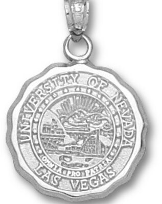 Las Vegas (UNLV) Runnin' Rebels "Seal" Pendant - Sterling Silver Jewelry