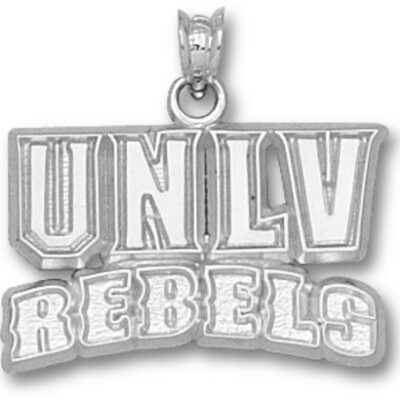 Las Vegas (UNLV) Runnin' Rebels "UNLV Rebels" Pendant - Sterling Silver Jewelry