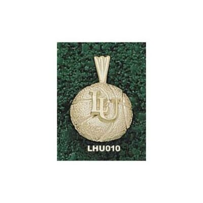 Lehigh Mountain Hawks "LU Basketball" Pendant - 10KT Gold Jewelry