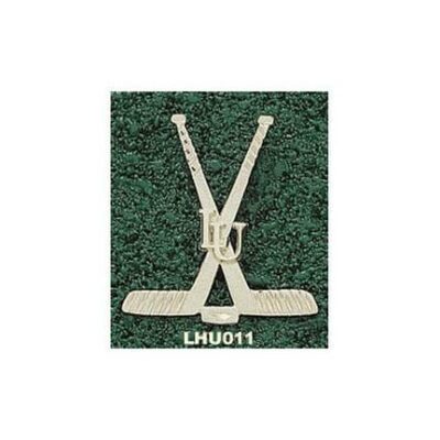 Lehigh Mountain Hawks "LU Hockey Sticks" Pendant - 10KT Gold Jewelry