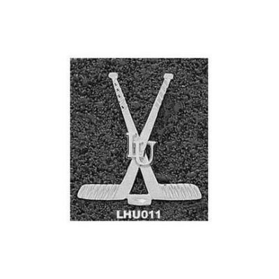 Lehigh Mountain Hawks "LU Hockey Sticks" Pendant - Sterling Silver Jewelry