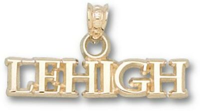 Lehigh Mountain Hawks "Lehigh" Pendant - 14KT Gold Jewelry