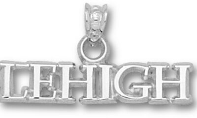 Lehigh Mountain Hawks "Lehigh" Pendant - Sterling Silver Jewelry