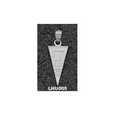 Lehigh Mountain Hawks "Lehigh Pennant" Pendant - Sterling Silver Jewelry