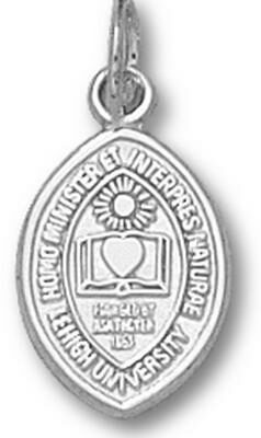 Lehigh Mountain Hawks "Shield" 1/2" Charm - Sterling Silver Jewelry