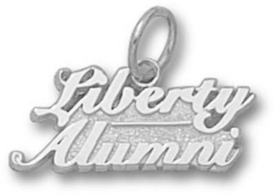 Liberty Flames "Liberty Alumni" Charm - Sterling Silver Jewelry