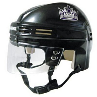 Los Angeles Kings NHL Authentic Mini Hockey Helmet from Bauer (Black)