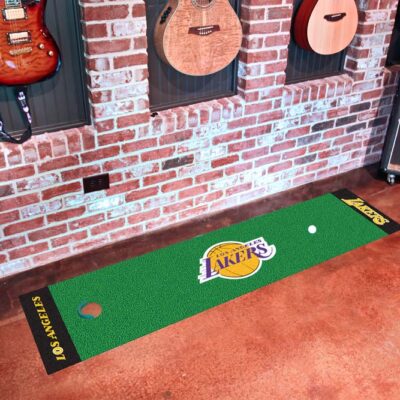 Los Angeles Lakers 18" x 72" Putting Green Runner