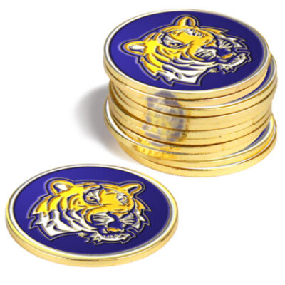 Louisiana State (LSU) Tigers Golf Ball Marker (12 Pack)