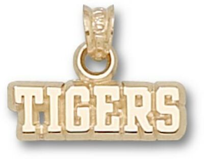 Louisiana State (LSU) Tigers "Tigers" Pendant - 10KT Gold Jewelry