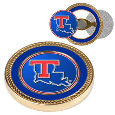 Louisiana Tech Bulldogs Challenge Coin with Ball Markers (Set of 2)