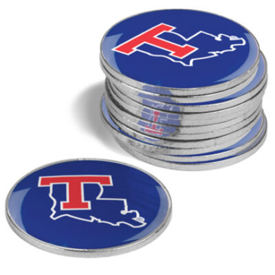 Louisiana Tech Bulldogs Golf Ball Marker (12 Pack)