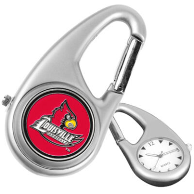 Louisville Cardinals Carabiner Watch