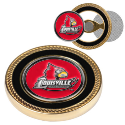 Louisville Cardinals Challenge Coin with Ball Markers (Set of 2)