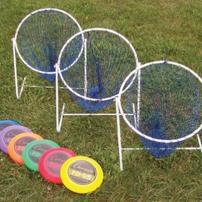 Low Disc Golf Target Sets (Includes 3 Targets and 6 Discs)