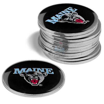 Maine Black Bears Golf Ball Marker (12 Pack)