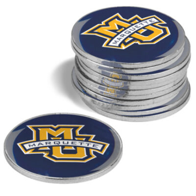 Marquette Golden Eagles Golf Ball Marker (12 Pack)