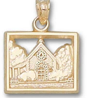 Marquette Golden Eagles "Joan of Arc Chapel" Pendant - 10KT Gold Jewelry