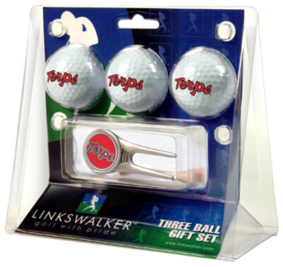 Maryland Terrapins 3 Golf Ball Gift Pack with Cap Tool