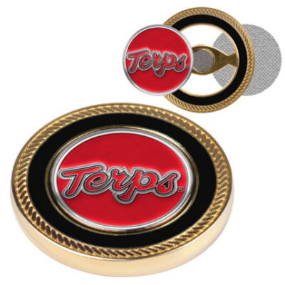 Maryland Terrapins Challenge Coin with Ball Markers (Set of 2)