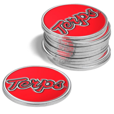 Maryland Terrapins Golf Ball Marker (12 Pack)